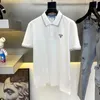 Herenpolo's Designer poloshirt Heren polosweatshirt Tee Shirts Tees top oversized tshirt Casual Letter Button ademend t-shirt PHYC