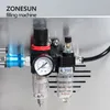 ZONESUN Filling Machine Automatic 2 Heads Hand Sanitizer Perfume Gel Liquid Mineral Water Juice Milk Wine Bottle Packing Filler