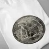 Men's T Shirts 2023 Unique USA Half Dollar Coin Clothing White Fashion Summer Top Quality Short Sleeve T-shirts