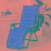 Kudde mjuk bekväm tryckt Set Home Lounger Recliner Mat Thickened Rattan Chair S Sun Pads