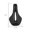 ROCBROS BICYCLE SEAT MTB ROAD SADDLES RACING SADDLE ULTRALIGHT PUウォータープルーフ通気性快適なシートクッションバイク0131