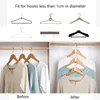 Hängare 10st Creative Mini Clothes Hanger Connector Hooks Non-Slip Cascading Closet Organizer Holder Space Saving for