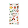 Christmas Decorations Wedding Favors Cellophane Snowman Santa Claus Candy Treat Bag Bags Baking Packaging Cookies Storage