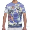 Erkekler T Shirt Kingdom Hearts Com - Sanat eserleri erkek tişört kadınlar basılı moda kız gömlek çocuk üstleri tees kısa kollu tshirts