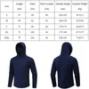 Sweat à capuche pour homme, sweat-shirt de sport, course à pied, entraînement, Fitness, manches longues, séchage rapide, SPSYL0099