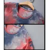 Men's T-Shirts Oversize Tie Dye T-shirts Men Big Size Tops Tees Summer Hip Hop Casual Tie-Dye Tshirts Plus 9XL10XL Clothes Baggy HX466 230131