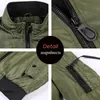 Giubbotti da uomo Uomo Giubbotti militari Cappotto Uomo Autunno Inverno Bomber Casual Outdoor Antivento Giacca militare Maschile 5XL Plus Size 230130