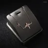 Ankiety Jioromy Letnie nogi Bracelety dla kobiet stóp biżuteria pusta serce SKAZUNK Prezenty Tytanium Steel Wavy Ekg Eklet