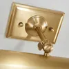 Lampada da parete Luci da bagno Semplicità Specchio Frontale Soggiorno Designer Pittura Sconce Luce per il trucco senza punzonatura