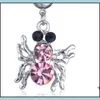 Göbek Çan Düğmesi Yüzükleri D02891 3 Renkler Açık renk Nice Belly Ring Spider Style Piercing Vücut Jewlery 218/5 T2 DRAP TESLİMİ DHCZW