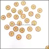 Strass 14Mm Cristallo Ab Vetro Girasole Con Artiglio Cucire Su Pietra Strass Diamante Base In Metallo Per Cucire Bottoni 20220302 T2 Drop Deli Dhk7Z