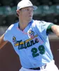 James Baseball Tulane Baseball Jersey Costom juventude 45 Brandon Gomes 28 Aaron Loup 26 Rob Segedin 2 Collin Burns 17 Jack Aldrich Tulane Green