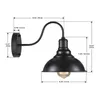 Wall Lamp Sconce Industrial Black Sconces Gooseneck Lighting Mount Fixtures