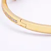 Pulseira europeia charme de moda estrela forma de ouro pulverigem de zircão para mulheres casais originais brindes jóias trum22