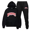 Sweats à capuche pour hommes Sweats marque de mode Backwoods Set Fleece Hoodie Pant Thick Warm Sursuit Sportswear Hooded Track Suits Male Sweatsuit 230130