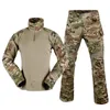 Survêtements pour hommes Chemise de combat Pantalon Camouflage Vert Tactique Uniforme Forces Spéciales Soldat Costume Tactique Formation Chasse CostumeHommes HommesHommes