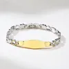 Bangle 2023 Fashion And Korean Version Stainless Steel Curved Brand Love Femme Bracelet Suitable For Women Men's Jewelry