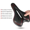 Selles de vélo respirantes en Silicone, coussin de siège confortable pour route de montagne, équipement de cyclisme, accessoires de vélo 0131