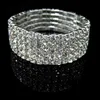 Full Rhinestone Pet Dog Collar Pets Crystal Diamond Collar Princess för små medium Multi-Drainage Diamond Silver Trendy Dogs Halsband PS1721