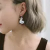 Backs Earrings Metallic Cute Cartoon White Duck Non Pierced Lovely Funny Animal Ear Clip No Hole For Female Girls Kids Gifts