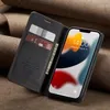 Leather Wallet Phone Case For iPhone 14 13 12 11 Pro Max XS Max XR X 8/7/6/6S Plus Samsung S22 S21 A73 Flip Card Slot Phone Case Cover