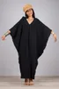 Damen Bademode Schwarz Kurzarm Loose Fit Badeanzug Cover Ups 2023 Urlaub Strand Bluse Kaftan Kleid Coverup DamenDamen