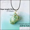 Pendentif Colliers Bohème Shell Collier D'été Style Étoile De Mer Naturelle Conque Corde Chaîne Plage Bijoux Accessoires Pour Drop Delivery Otymf