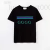 メンズTシャツデザイナーTシャツ高品質のメンティーポロス白黒ショーツスリーブファッションレター印刷