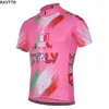 Tävlingjackor Italien cykeltröja mtb cykel cykel andas malciko kläder ropa ciclismo för bicicleta maillot