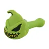 Smoking Pipes Oogie Boogie Man Hand Pipe Silicone Tobacco with Glass Bowl Bubbler