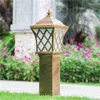 Luminaires extérieurs de lampe de pelouse classique de lumière de jardin LED décoratif imperméable pour la cour à la maison
