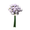 Decorative Flowers 1 Bouquet Fashion Lightweight Artificial Flower Comfortable Feeling Wide Application Camellia Beautiful 27 Heads Floral