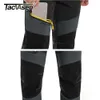 Men's Pants TACVASEN 4 Season Breathable Mens Tactical Fishing Hiking Camping Waterproof No Fleece Zipper Pocket Casual Trousers 230130