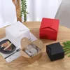 Gift Wrap 10pcs Kraft Paper Square Dragee Box Wedding Candy Boxes With Tags DIY Party For Packaging