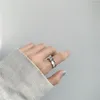 Hochzeit Ringe Ins Mode Gold Silber Farbe Unregelmäßige Hohl Öffnung Für Frauen Paar Einfache Geometrische Party Schmuck Geschenke