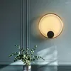 Muurlamp licht luxe alle koper moderne minimalistische slaapkamer bedbed creatieve persoonlijkheid woonkamer gangpad trappen achtergrond wal