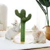 Cat Furniture Scratchers 2 Size Cactus Style Cat Tree House Climbing Stratching Posts for Cat Kitten Funny Jumping Toy Cat House 230130