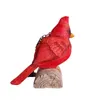 Figurine decorative Ciondoli in resina per uccelli Carillon di vento Ornamento da appendere per soggiorno, camera da letto, ufficio, giardino