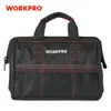 Verktygsväska Workpro 12-13 "Verktygsväskor 600D Polyester Waterproof Travel Handväskor Robusta väskor 230130