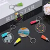 Keychains 230pcs Keychain Definir a chave do anel de cor com borlas de lasca dourada pregos de garra clara do coração da forma do coração para fazer jóias diy