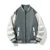 Giubbotti da uomo Primavera Autunno Casual Solido Moda Slim Bomber Uomo Soprabito Arrivo Baseball M6XL 8XL Top 230130