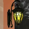 Pendantlampor Vattentät lampa LED Solar Energy Retro Outdoor Villa yttre väggljus Garden Lu8141812