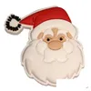 Parti di scarpe Accessori Cute Cartoon Buon Natale Decorazione Clog Croc Charms Pvc Shoecharms Fibbia Scarpe Drop Delivery all'ingrosso Dhdgk