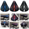 Seldas Selds Silicone Gel Pad Cushion Cover Bicycle Saddle Seat MTB Mountain Bike Cycling espessou o Extra 0131