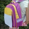 Bomboniera Fai da te Zaino a trasferimento termico Bambini Sublimazione Blank Shoders Borse Colorf Natale Studenti Juniors School Bag Totes Gif Otwd9