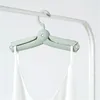 Hangers Travel Clothes Hanger Portable Folding Multifunction Magic Stretch Drying Rack Home Wardrobe Storage