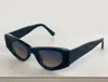0243 Out Blue Cat Eye Okulasy przeciwsłoneczne dla kobiet Designerskie okulary przeciwsłoneczne okulary przeciwsłoneczne odcienie okulary UV400 na zewnątrz z pudełkiem