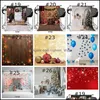 Wallpapers Weihnachten Hintergründe für P Ography Schneeflocke Mikrofaser O Hintergrund Rot Booth Hintergrund Home Decor Weihnachten Drop Lieferung Garde Otjov