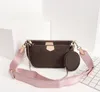 2022 dames tassen handtas vrouw originele doos datum code koppeling schouder messenger cross body serienummer drie in ￩￩n bloemzak crossbody