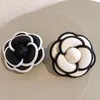 Pins Brooches Brooches Fabric Camellia Flower For Women Korean Fashion Suit Sweater Corsage Lapel Pins Luxulry Jewelry Accessories